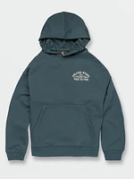 Big Boys Mountainside Pullover Hoodie - Cruzer Blue