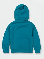 Big Boys Strike Hood Pullover Sweatshirt - Ocean Teal