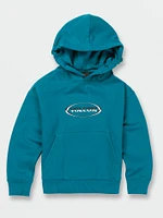 Big Boys Strike Hood Pullover Sweatshirt - Ocean Teal