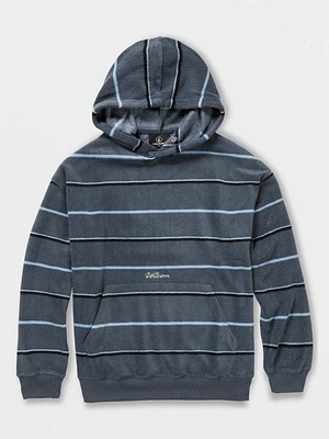 Big Boys Throw Expections Pullover Hoodie - Marina Blue