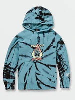 Big Boys Caiden Dye Pullover Hoodie - Pale Aqua