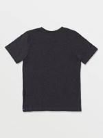 Big Boys Rim Stone Short Sleeve Tee - Heather Black