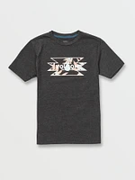 Big Boys Shamanta Short Sleeve Tee - Dark Black Heather