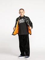 Big Boys Bowered Fleece Jacket - Pewter