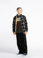 Big Boys Bowered Fleece Jacket - Pewter