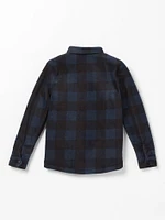 Big Boys Bowered Fleece Flannel