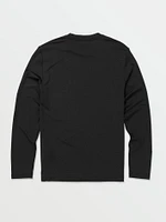 Big Boys Skeleton Long Sleeve Rashguard - Black