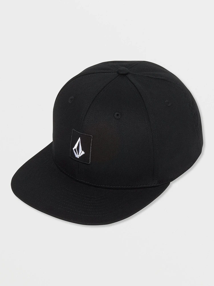 V Square Snapback Hat