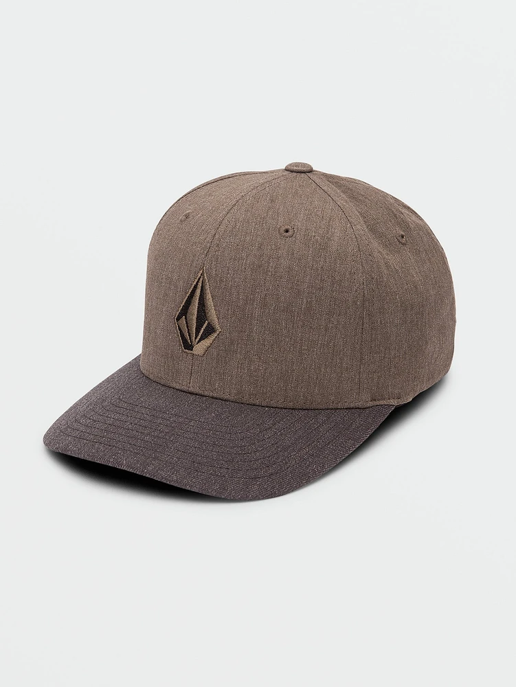 Full Stone Heather Xfit Hat - Tarmac Brown