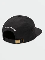 Skate Vitals Embroidered Stone Adjustable Hat - Black