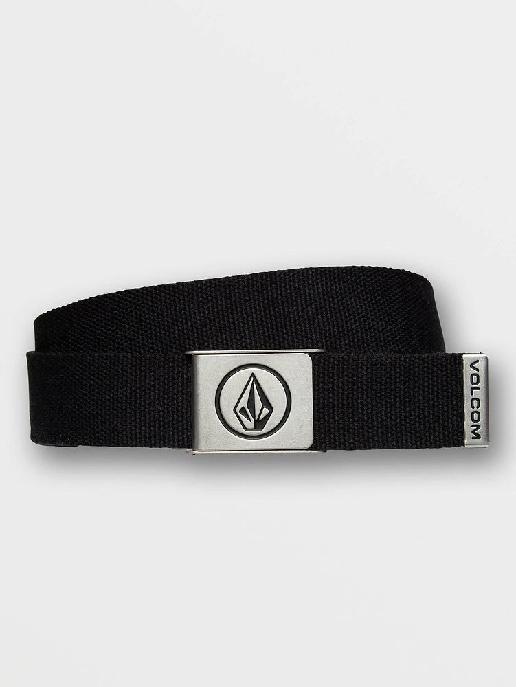 Circle Web Belt - Black