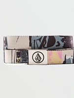 Circle Web Belt - Whitecap Grey