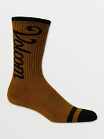 VIBES SOCKS - BURNT KHAKI