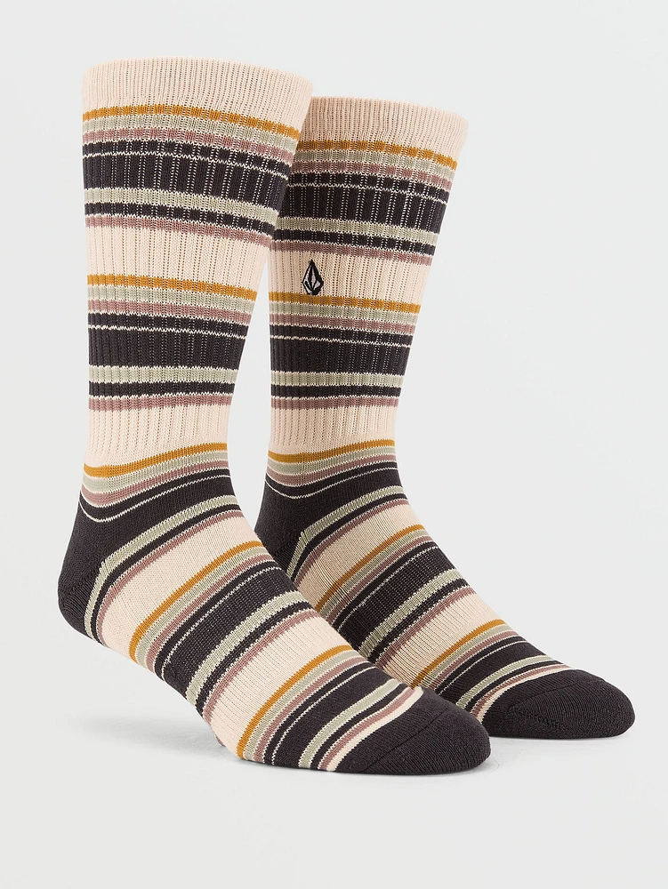 Stripes Socks - Seagrass Green