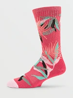 Vibes Socks - Living Coral