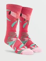 Vibes Socks - Living Coral