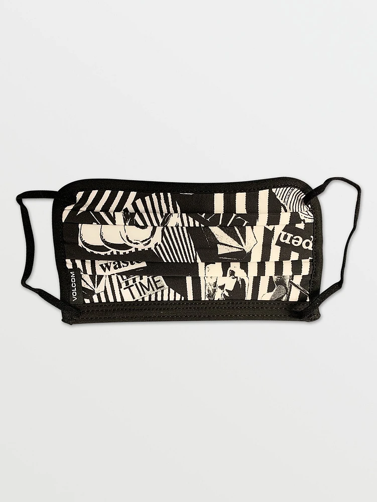 Volcom Assorted Face Mask - White Black