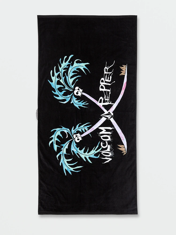 Volcom Entertainment Pepper Towel - Black