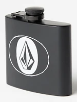 5oz Stainless Steel Volcom Flask - Black