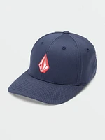 Boys Full Stone Flexfit Hat - Navy Combo