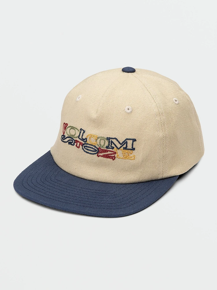 Boys Alphabet Stone Hat - Almond