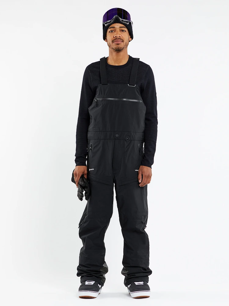 Mens 3L Gore-Tex Bib Overhauler - Black