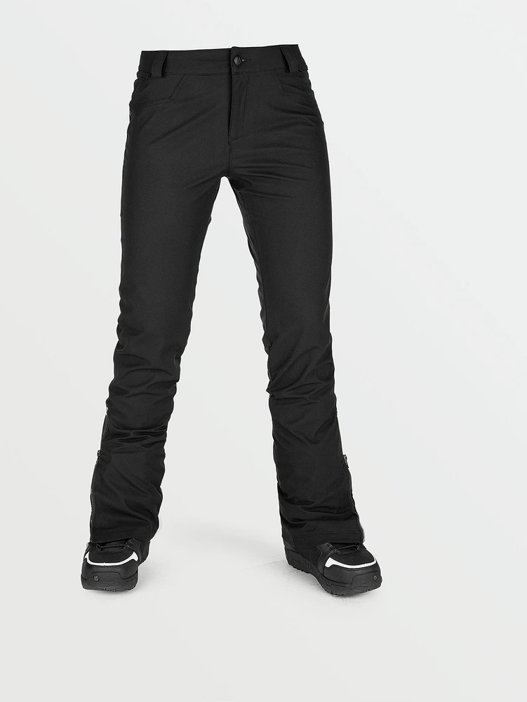 Womens Battle Stretch Pants - Black