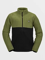 Kids Polar Fleece Pullover - Military