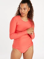 Simply Seamless Long Sleeve UPF 50 Rashguard - Pistol Punch