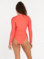 Simply Seamless Long Sleeve UPF 50 Rashguard - Pistol Punch