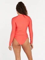 Simply Seamless Long Sleeve UPF 50 Rashguard - Pistol Punch