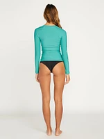 Simply Seamless Long Sleeve Shirt - Turquoise