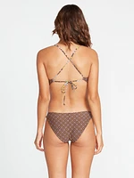 Daized Reversible Scoop Bikini Top - Raisin