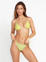 Tropicoco Triangle Bikini Top - Citron