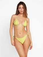 Tropicoco Triangle Bikini Top - Citron