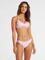 Simply Solid Cheeky Bikini Bottom - Blush Pink