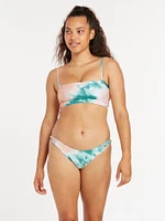 Blurred Lines Hipster Bikini Bottom - Hazey Pink