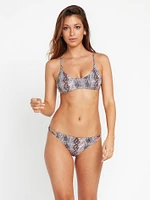 Snakebite Hipster Bikini Bottoms - Snake