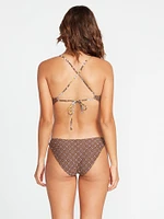 Daized Reversible Hipster Bikini Bottom - Raisin