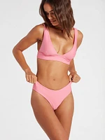 Simply Seamless Skimpy Bikini Bottom - Electric Coral