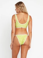 Tropicoco Reversible Skimpy Bikini Bottom - Citron