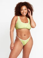 Tropicoco Reversible Skimpy Bikini Bottom - Citron