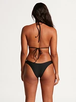 Simply Seamless V Bikini Bottom - Black