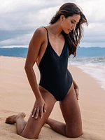 Simply Solid One-Piece - Black