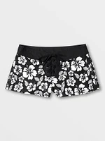 Girls Coco 1 1/2" Boardshorts - Black Combo