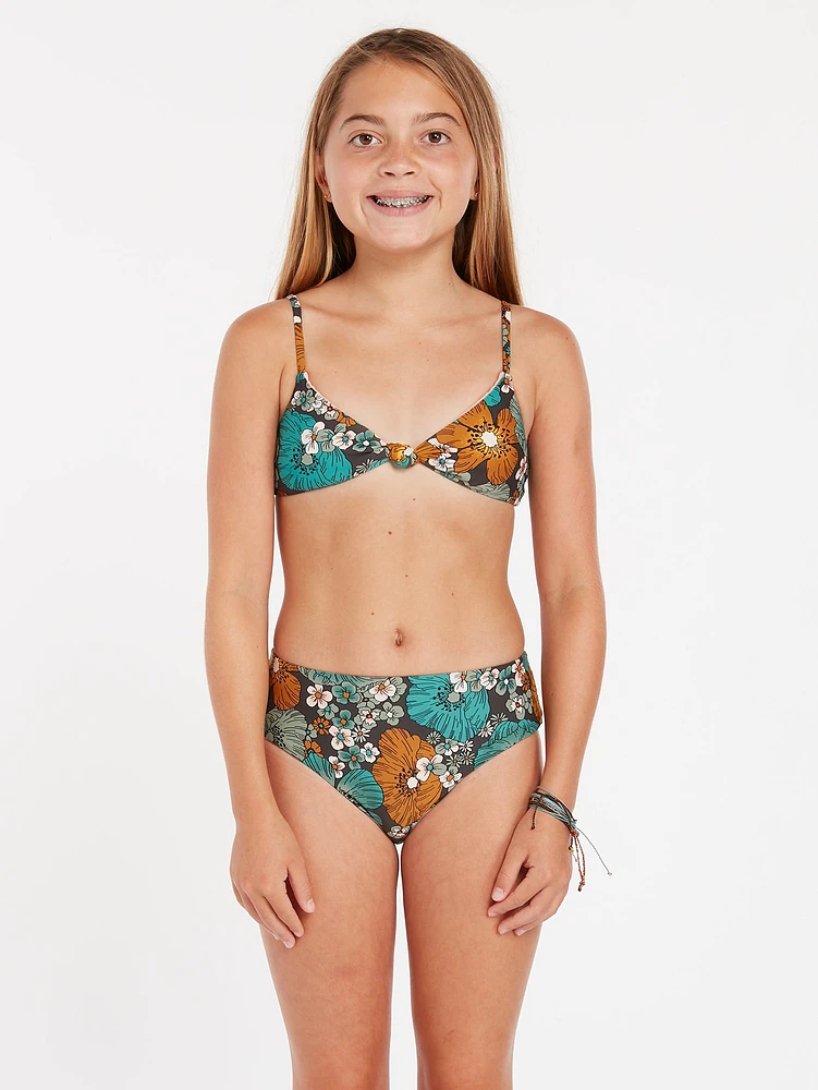 Girls Nothing Bud Love Bikini Set - Jade