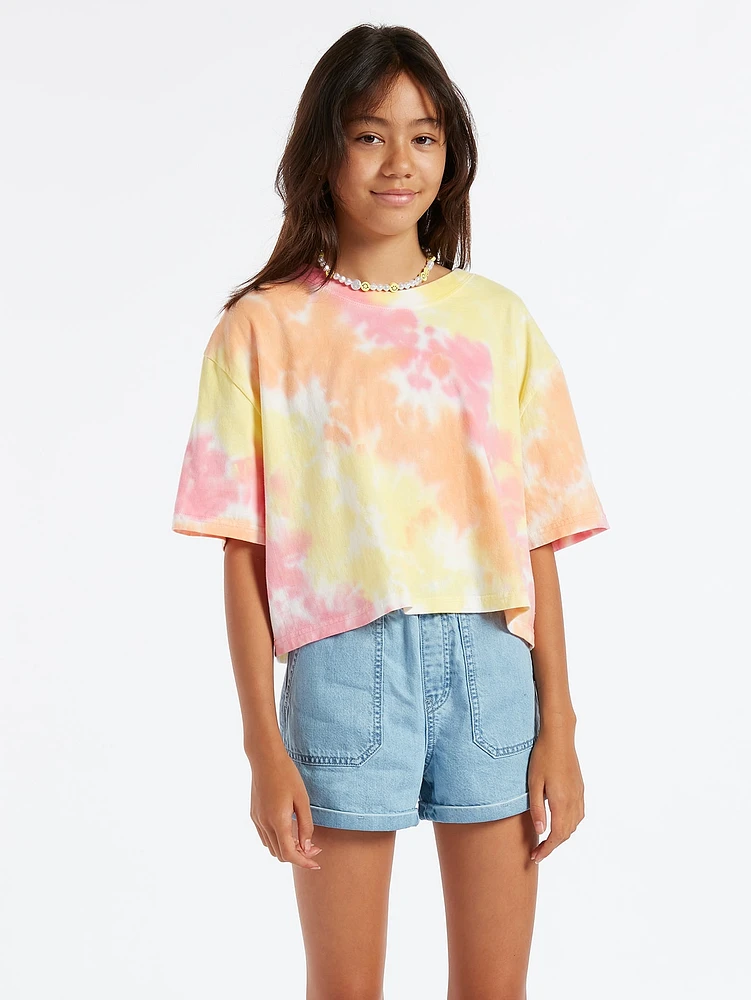 Girls Galactic Stone Short Sleeve Top - Multi