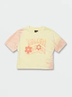 Girls Galactic Stone Short Sleeve Shirt - Citron