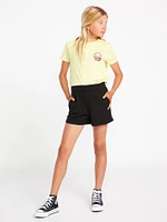 Girls Sunday Strut Shorts - Black Out