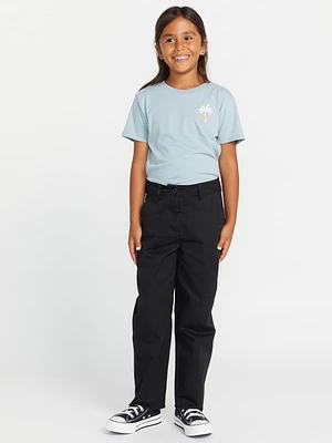 Girls Whawhat Chino Pants - Black